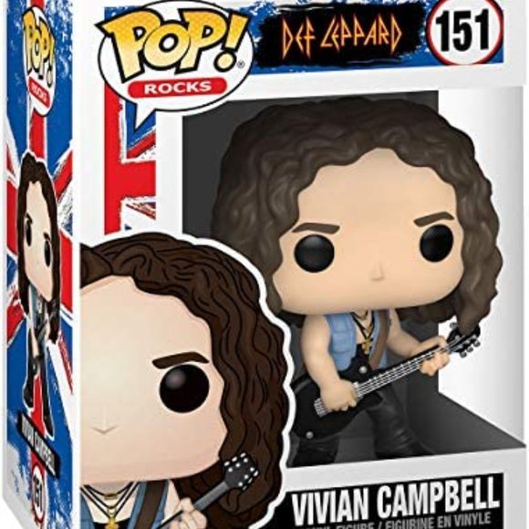Funko 151 Def Leppard Vivian Campbell in Box